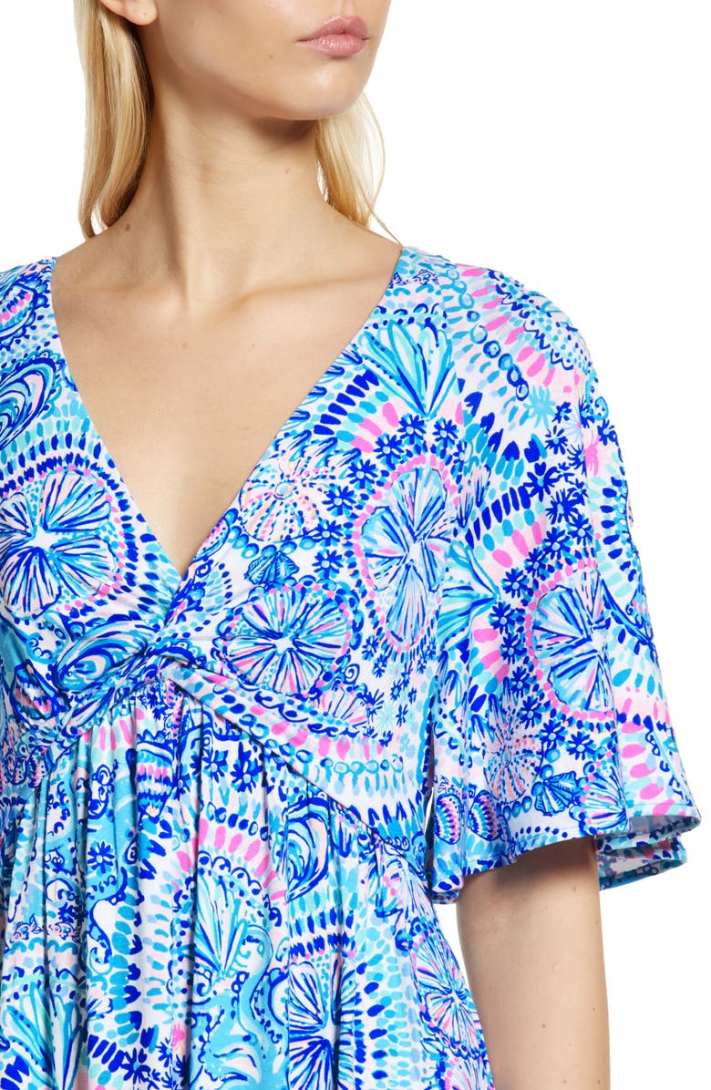 Lilly Pulitzer<sup>®</sup> Minka Floral Maxi Dress, Alternate, color,
