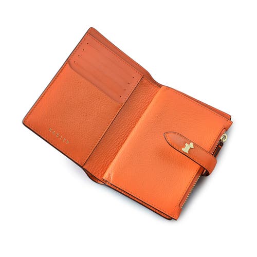 Radley Willis Street Medium Bifold Wallet In Orange