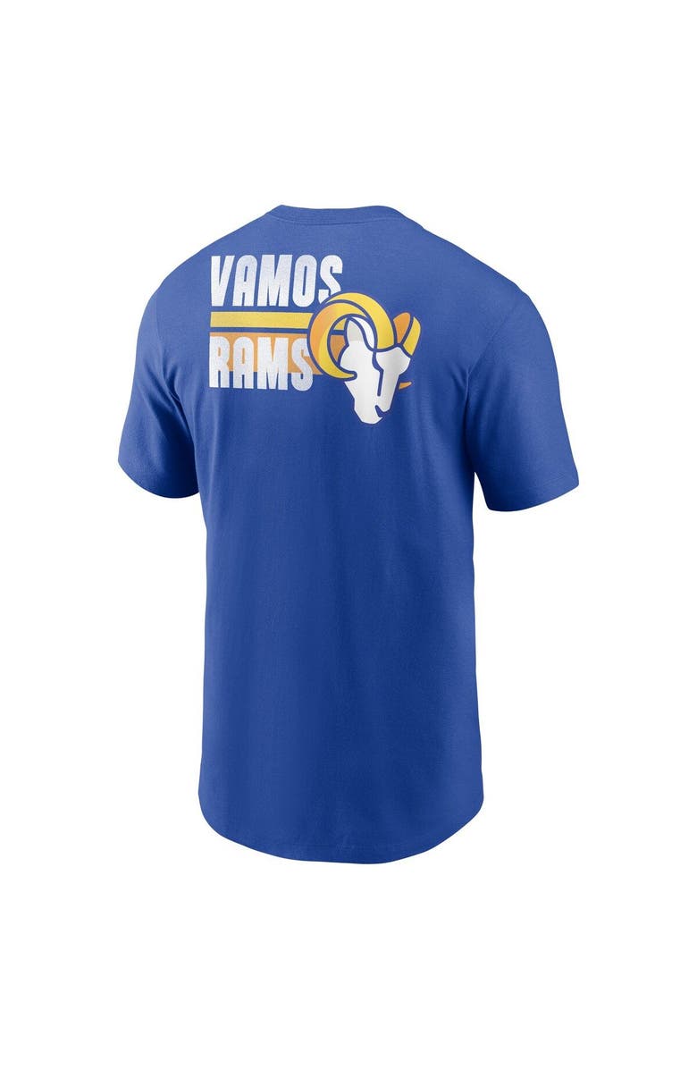 Nike Men's Nike Royal Los Angeles Rams Blitz Essential T-Shirt, Alternate, color, Royal