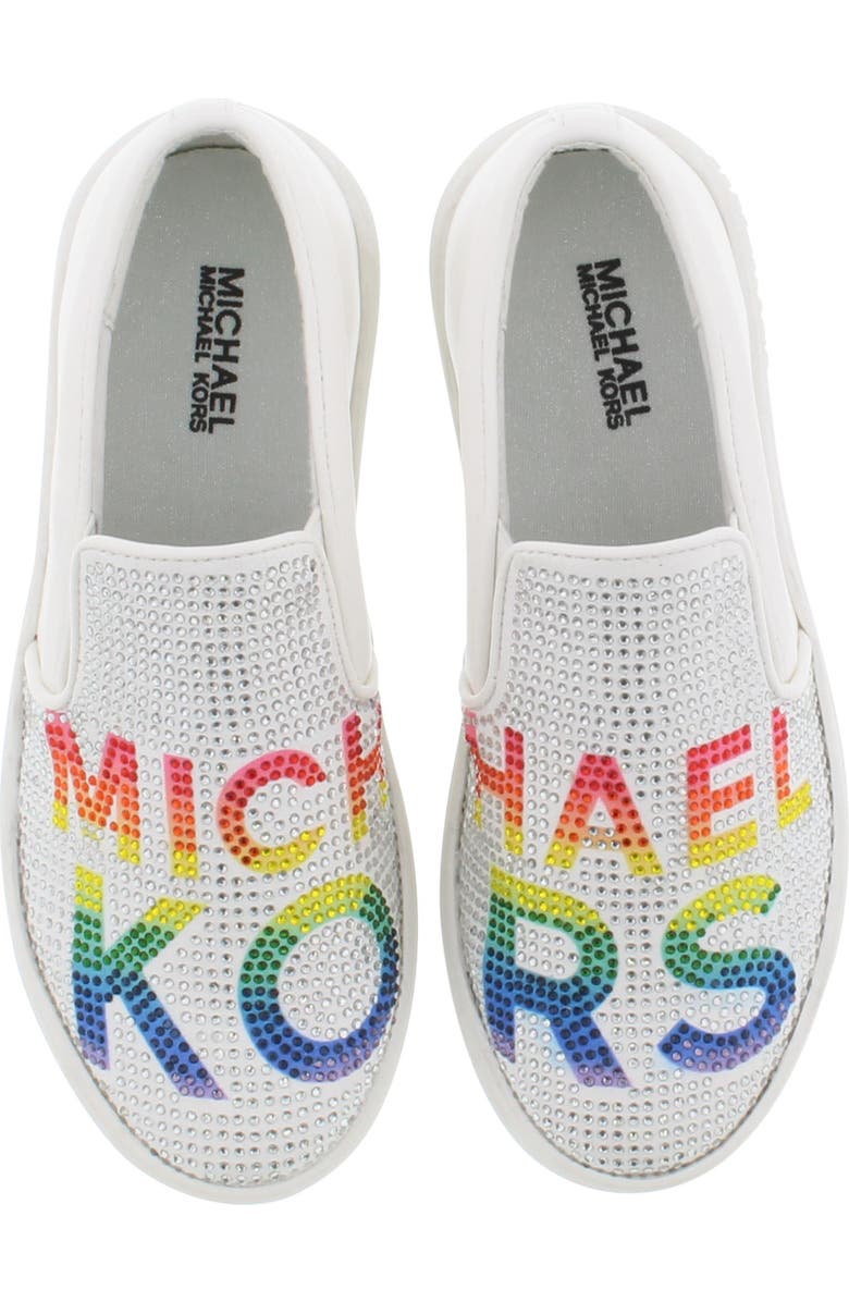 MICHAEL Michael Kors Jem Rainbow Split Slip-On Sneaker, Alternate, color,