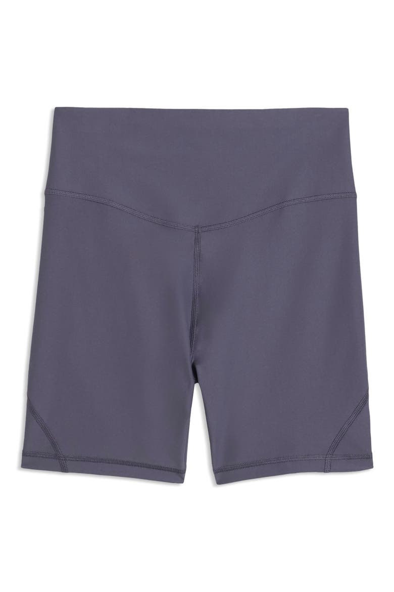 Cloudspun High Waist 6-Inch Short Tights, Alternate, color, INKY DEPTHS