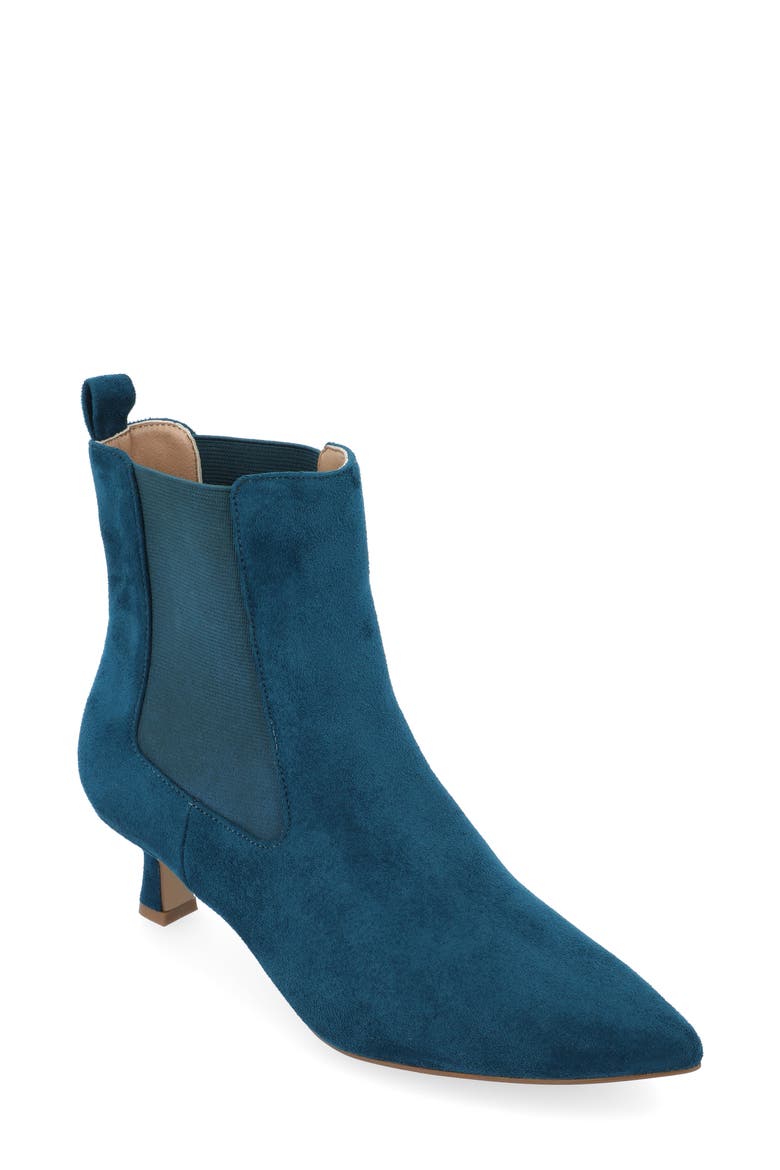 Pointed-Toe Vegan Leather Bootie video