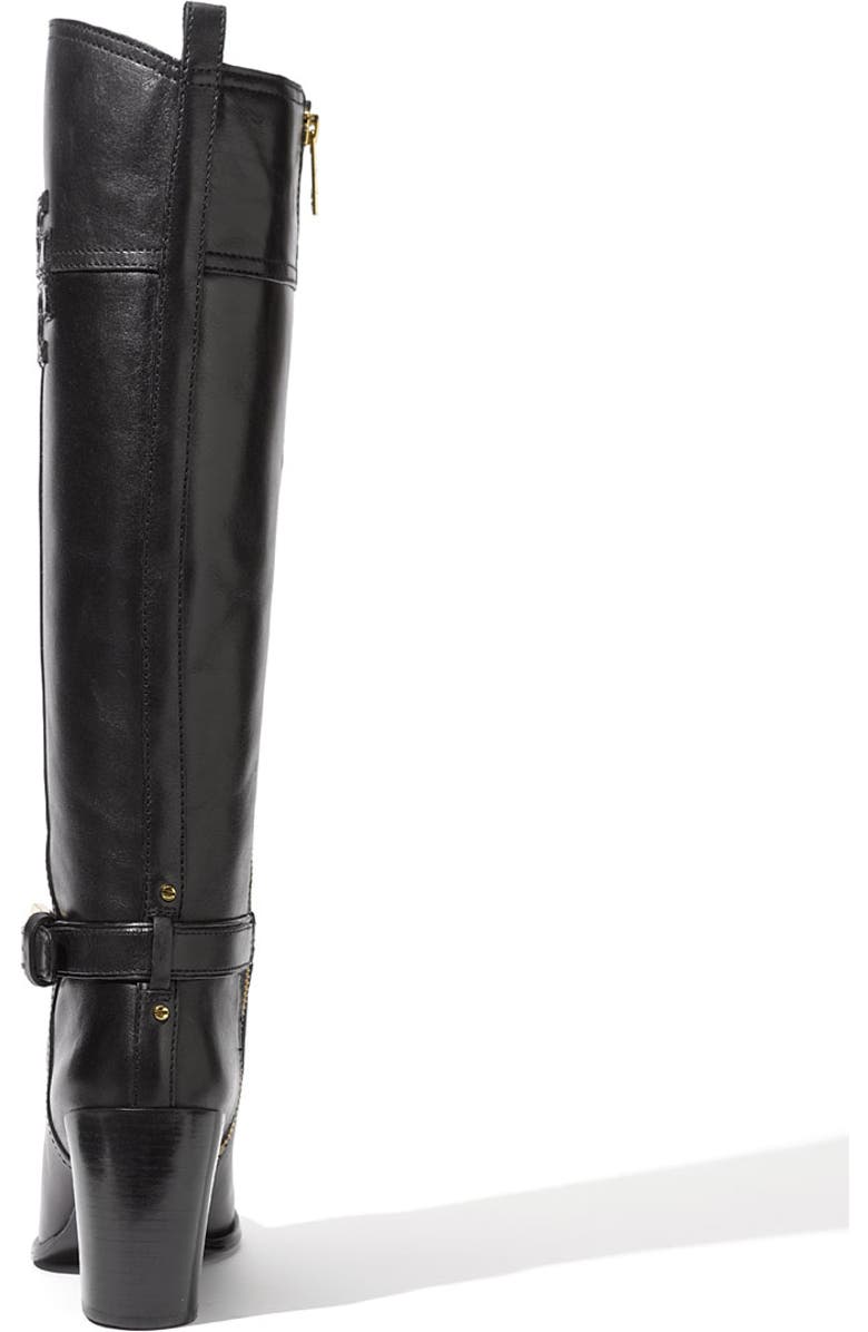 Tory Burch 'Blaire' Leather Boot, Alternate, color,