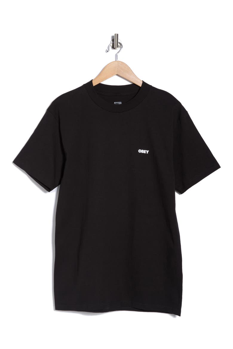 Cosmic Noise Graphic T-Shirt, Alternate, color, BLACK