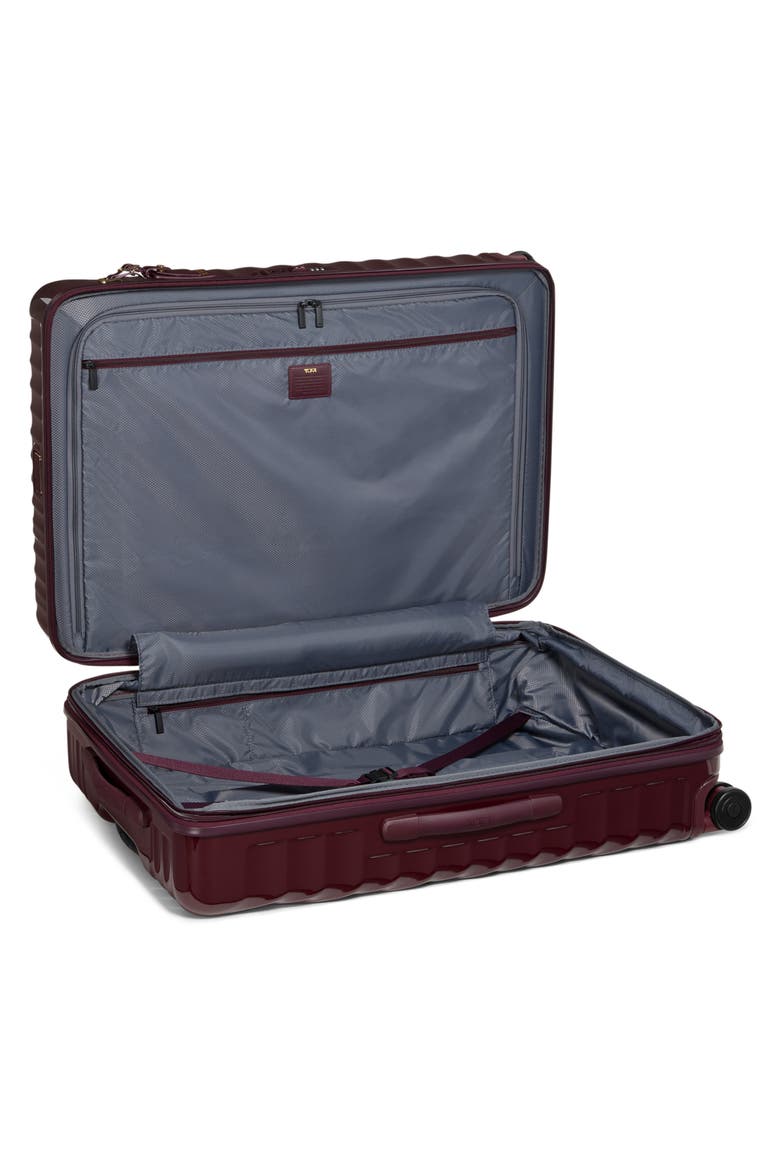 30-Inch 19 Degree Extended Trip Expandable 4-Wheel Packing Case, Alternate, color, WINE