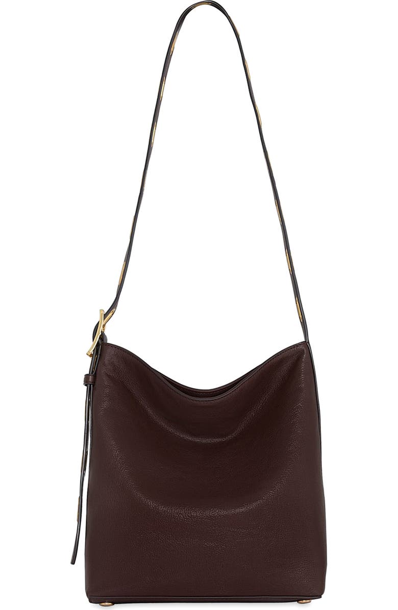 Rebecca Minkoff Crosby Bucket Shoulder Bag, Main, color, Sable
