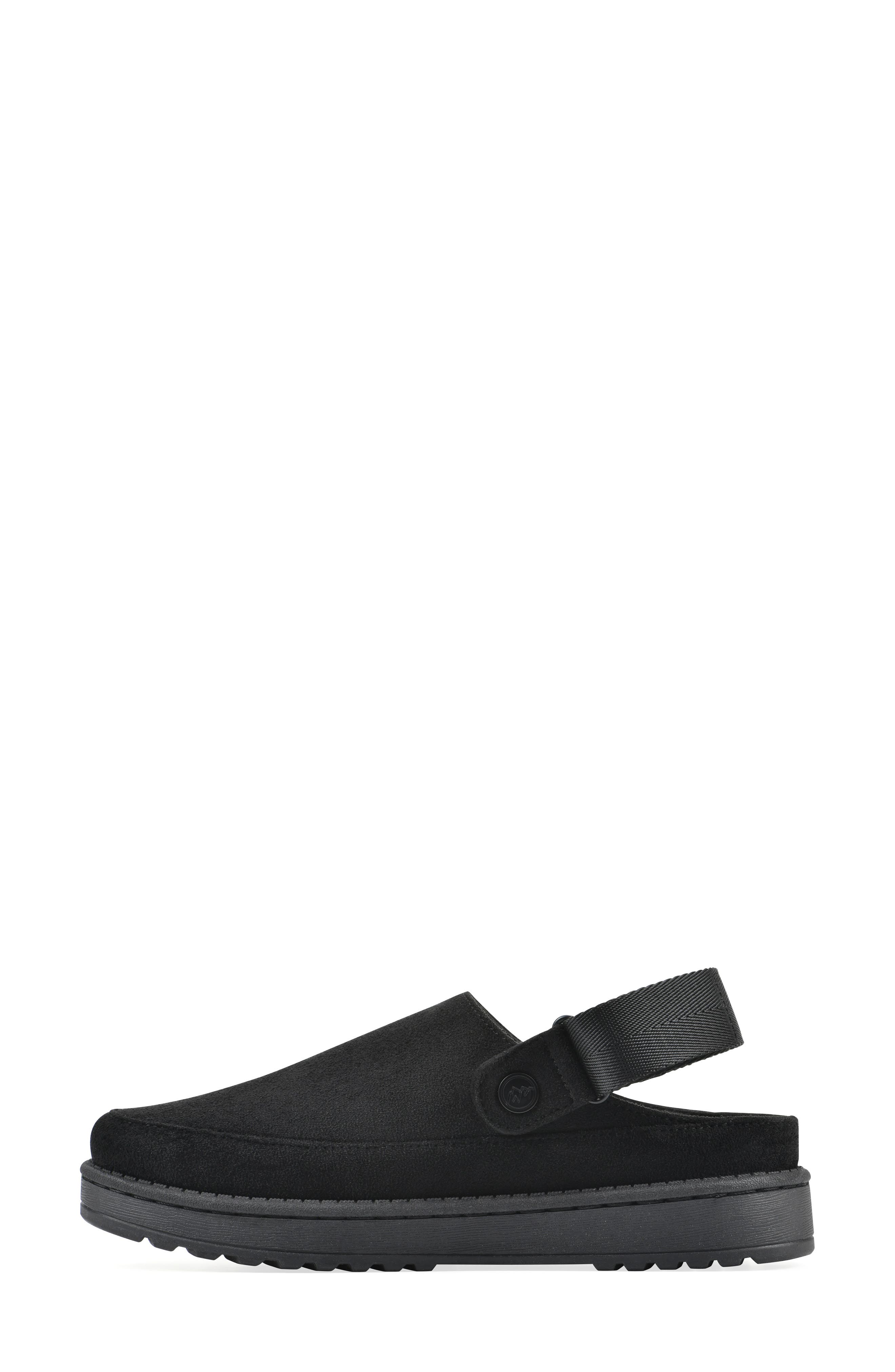 White Mountain Footwear Icebound Slingback Clog, Alternate, color, Black