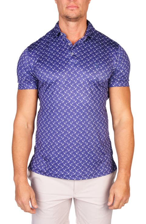 Sailing Anchors Performance Golf Polo
