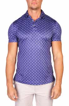 TailorByrd Sailing Anchors Performance Golf Polo