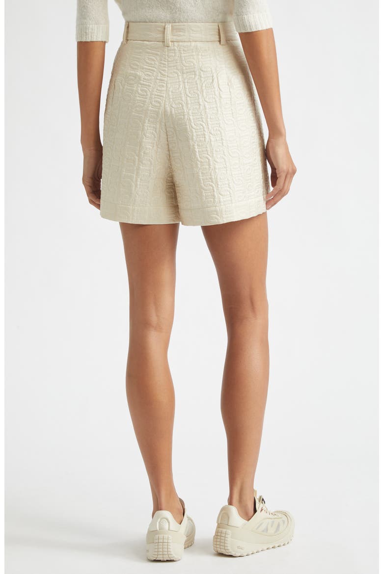 Quilted Nylon Shorts, Alternate, color, BEIGE