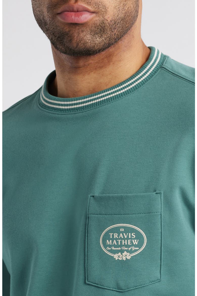 VIP Ticket Pullover Sweatshirt, Alternate, color, SILVER PINE