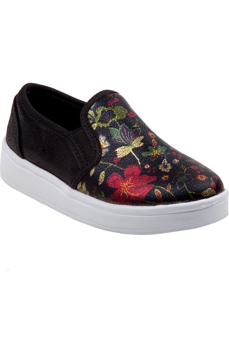 Kensie Girl Floral Slip-On Sneaker, Main, color,