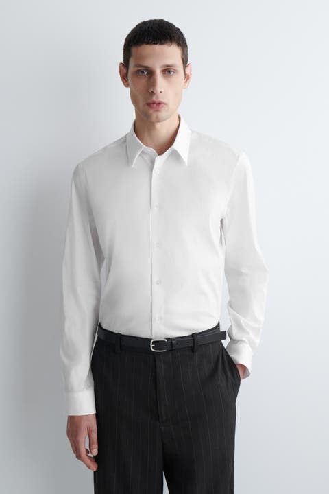 Slim Tailored Cotton-poplin Shirt