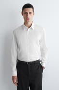 COS Slim Tailored Cotton-poplin Shirt