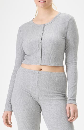 Florence By Mills Sweet Classic Cardigan In Gray