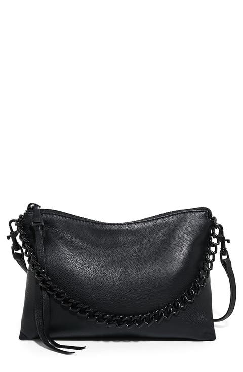 Mystro Heart Chain Crossbody Bag