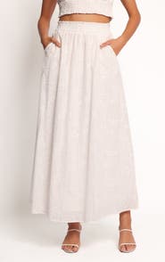 Petal & Pup Kimora Embroidered Maxi Skirt