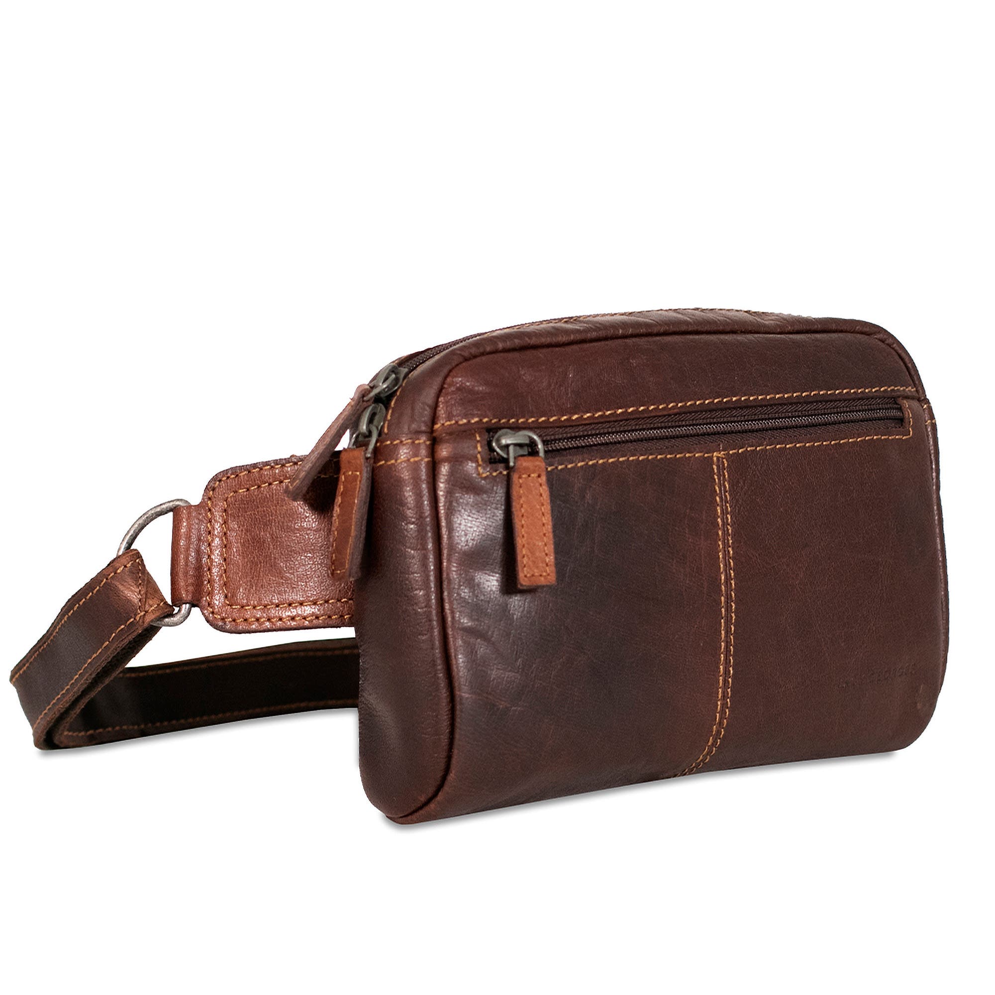 Voyager Large Travel Belt Bag, Alternate, color, Brown