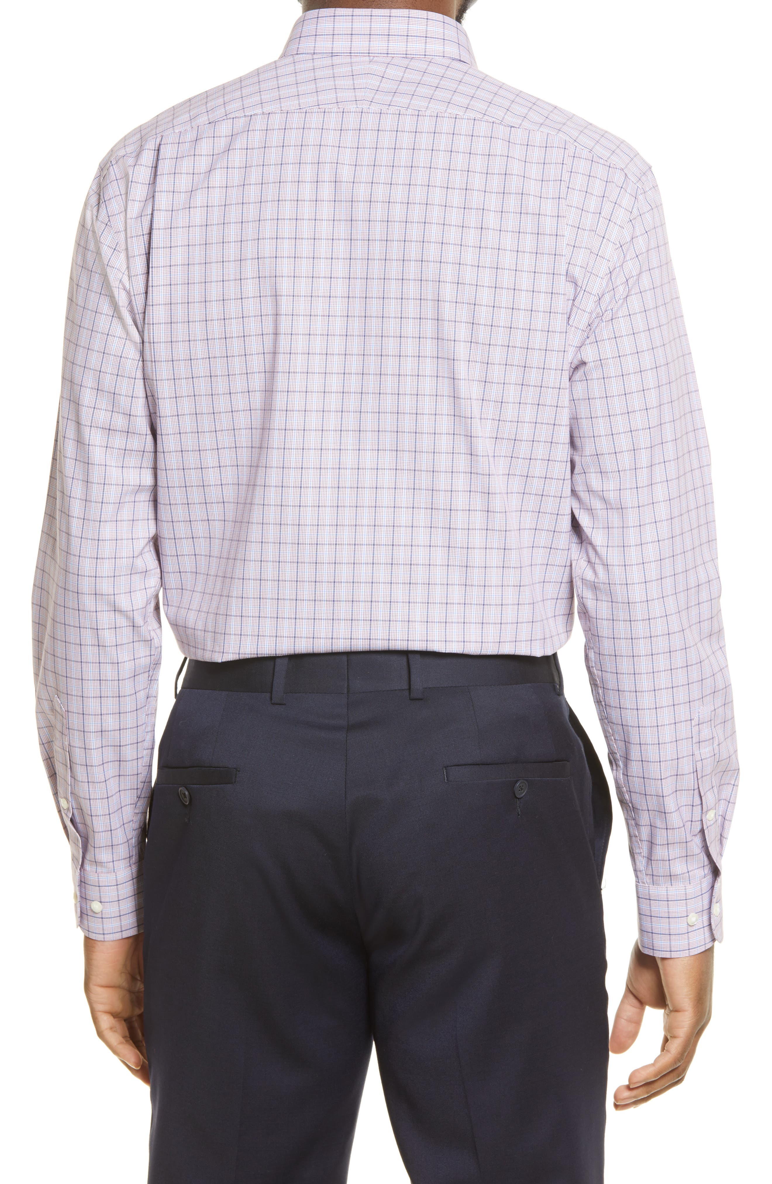 Nordstrom Smartcare Trim Fit Plaid Dress Shirt (Men) | Nordstromrack