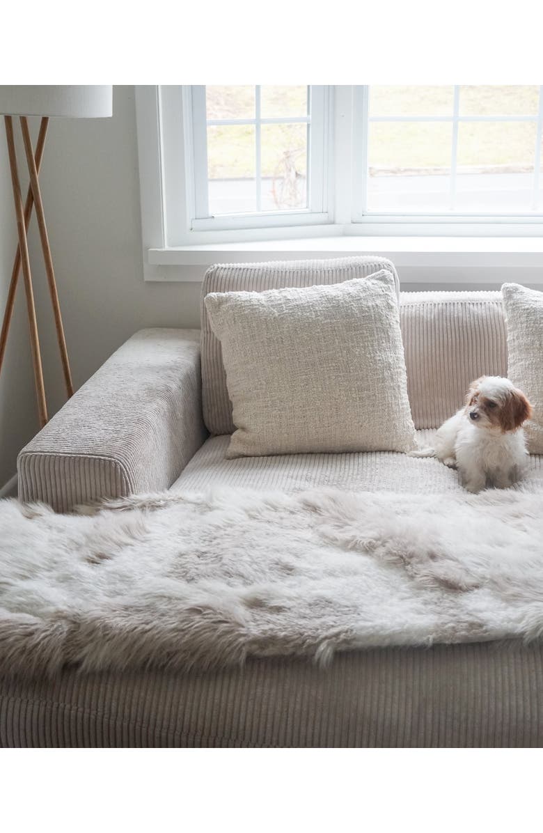 Anaya Cozy Cotton Boucle Euro Pillow Cover Only, Alternate, color, 