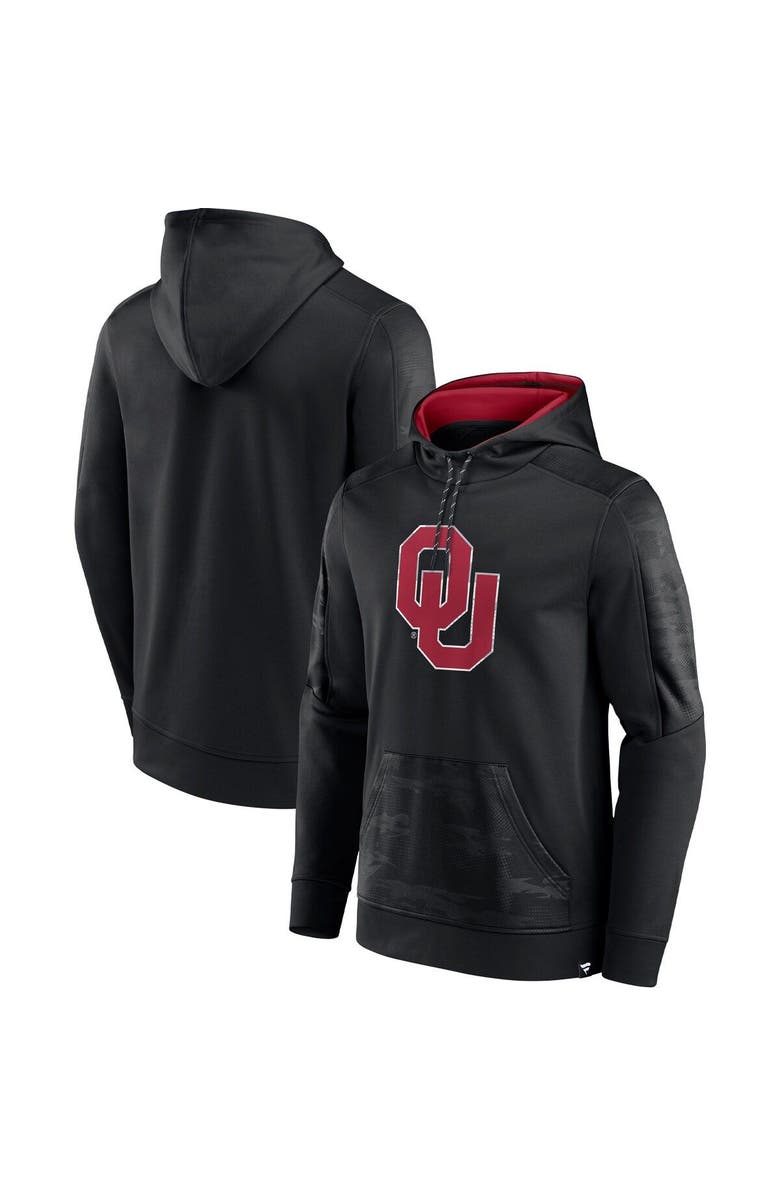 FANATICS Men's Fanatics Branded Black Oklahoma Sooners On The Ball Pullover Hoodie, Main, color, Black
