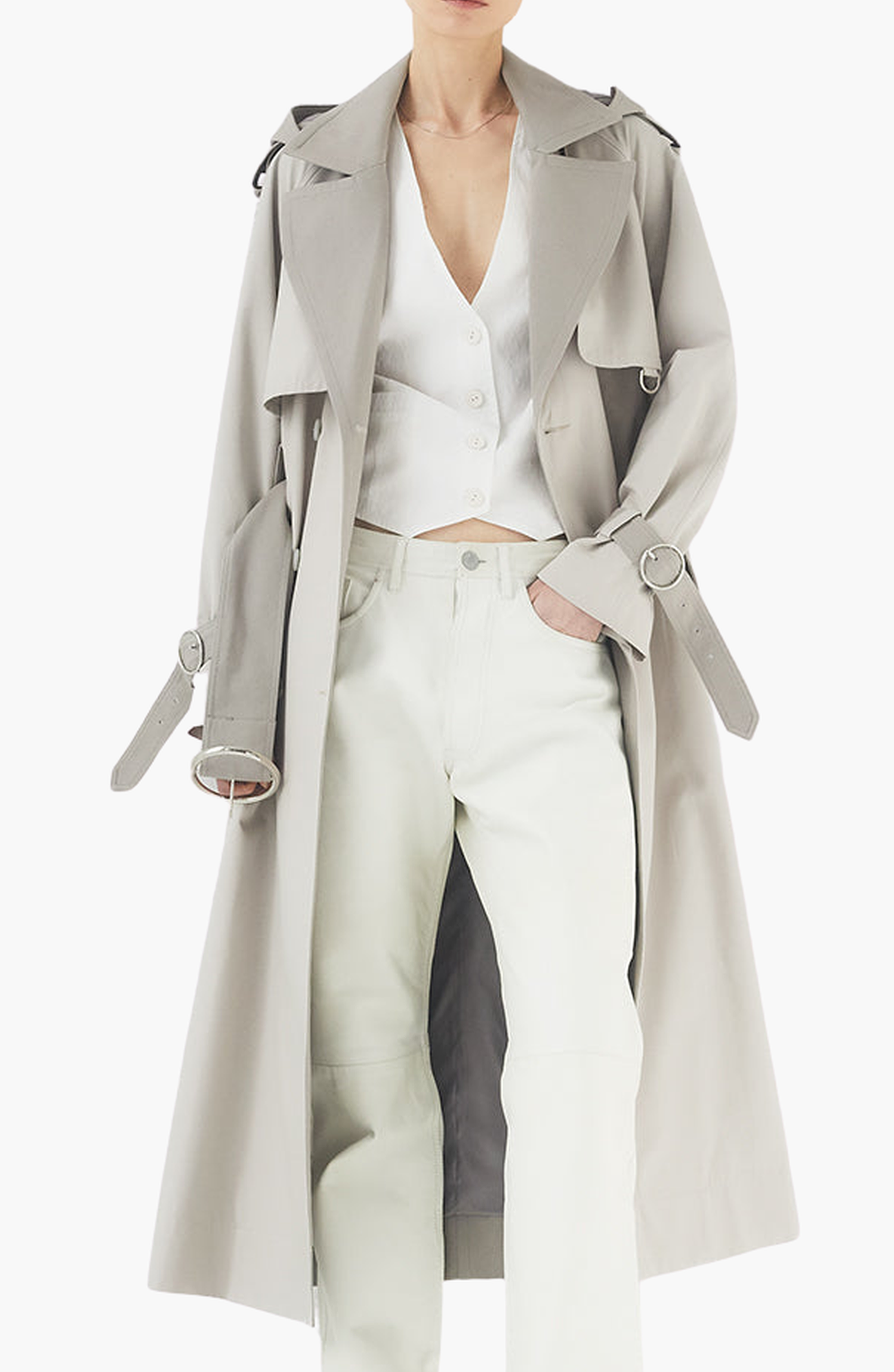 Water-Resistant Trench Coat - image 2