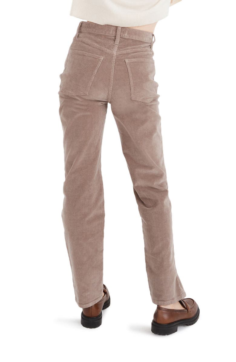 Madewell The Perfect Straight Corduroy Pants, Alternate, color,