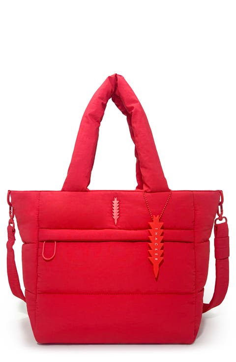 Quinn Quilted Medium Tote Bag