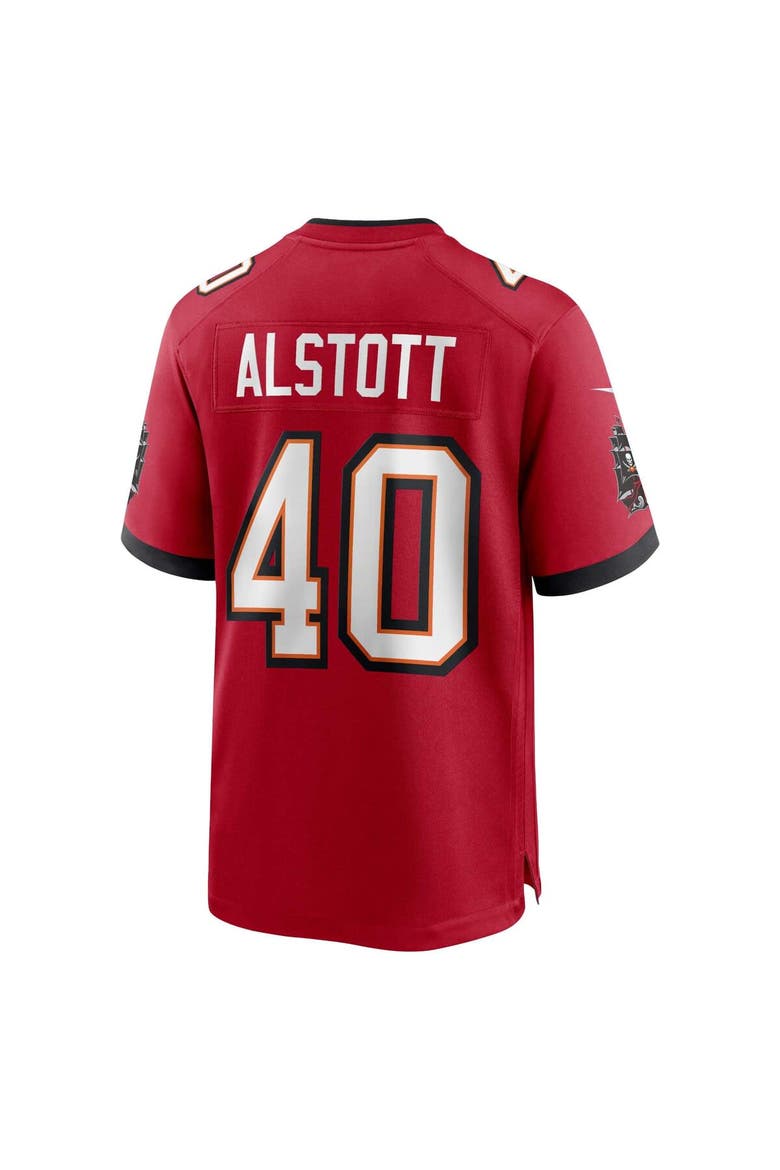 Men's Nike Mike Alstott Red Tampa Bay Buccaneers Retired Player Game Jersey, Alternate, color, Red