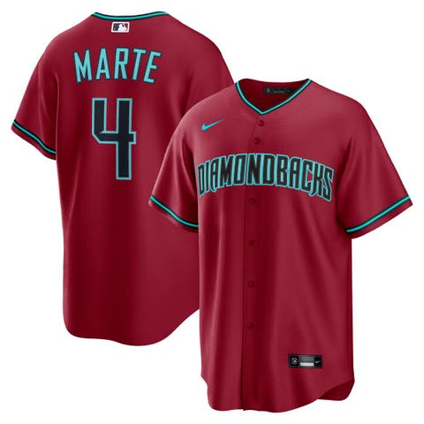 Men's Nike Ketel Marte Red Arizona Diamondbacks Alternate 2 Replica Jersey