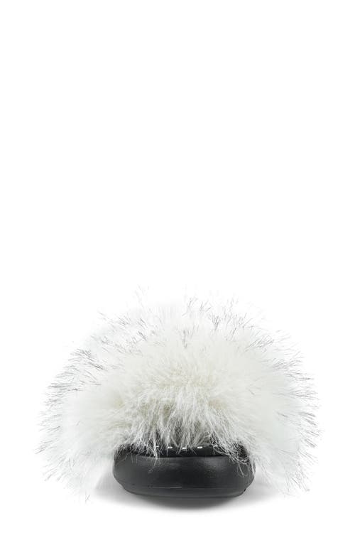 Zigi Fabbi Faux Fur Platform Sandal