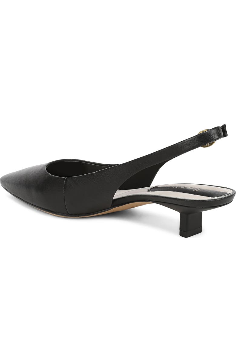 Franco Sarto Pura Slingback Pointed Toe Kitten Heel Pump, Alternate, color,