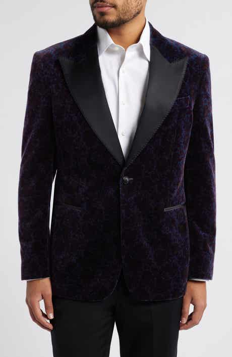 Broadway Floral Velvet Dinner Jacket