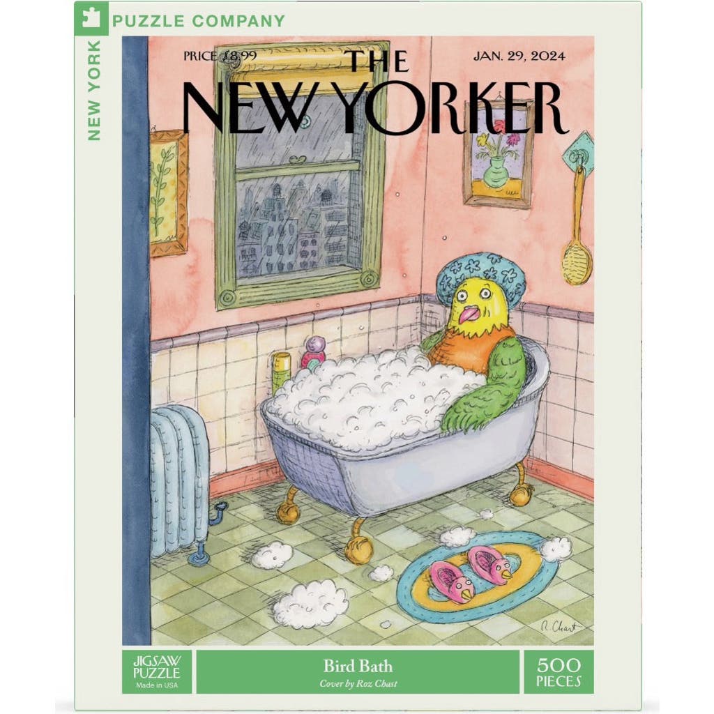 NEW YORK PUZZLE COMPANY Bird Bath 500 Piece Puzzle  product