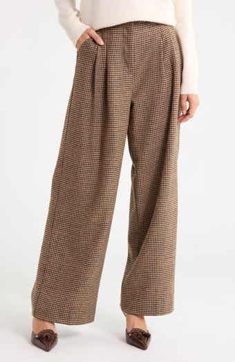 Sophia Wide Leg Wool Trousers