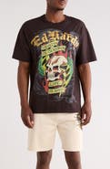 Ed Hardy Wing Skull Cotton Graphic T-Shirt