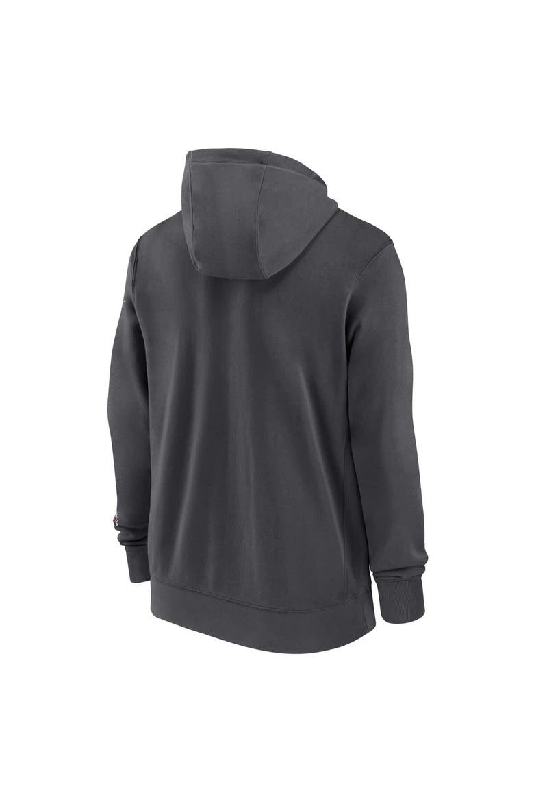 Men's Nike Anthracite Arizona Cardinals Primetime Club Full-Zip Hoodie, Alternate, color, Anthracite