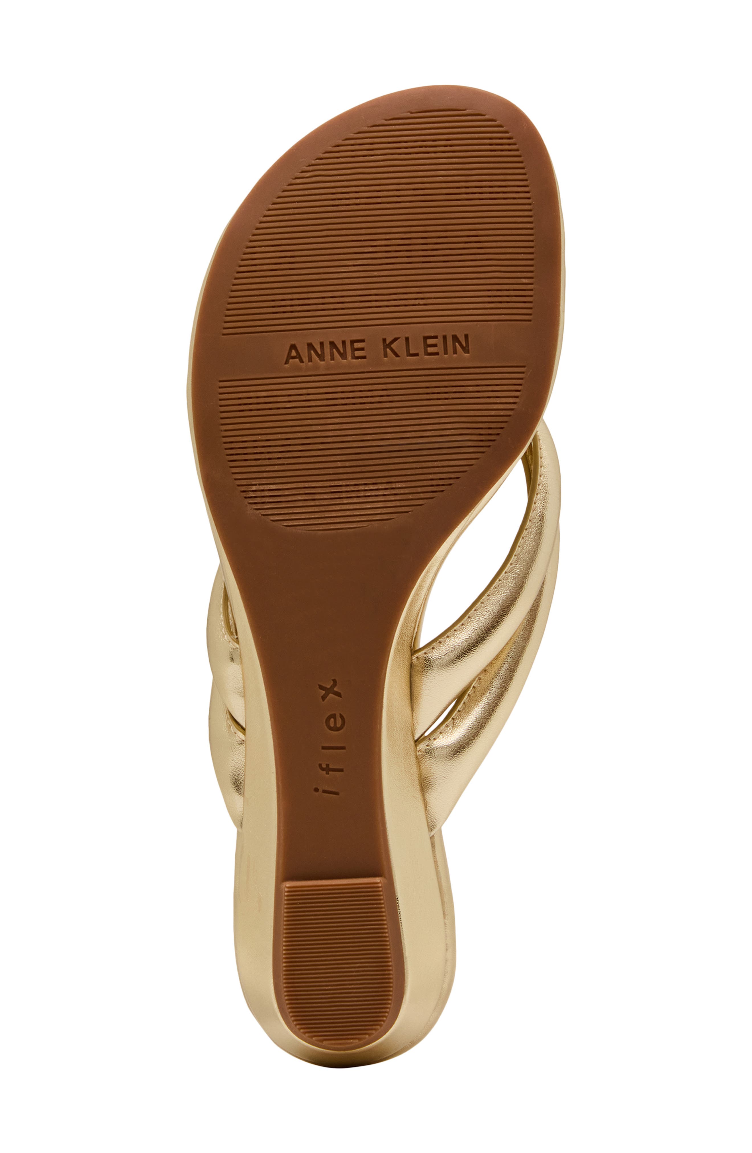 Bari Wedge Sandal, Alternate, color, GOLD