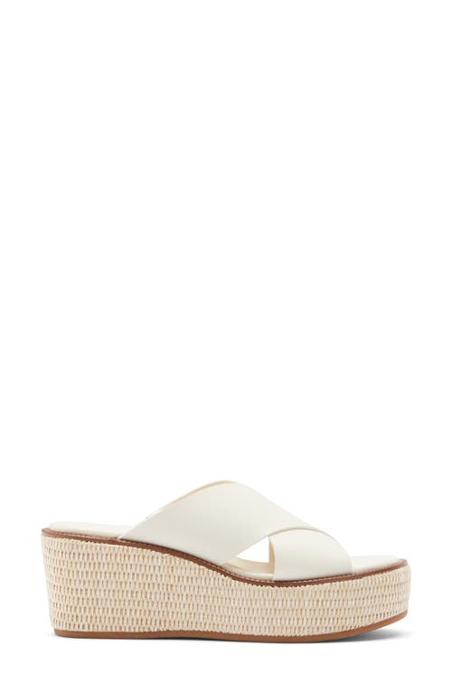 Nordstrom Rack Frankie Wedge Platform Sandal In White