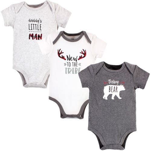 Hudson Baby Cotton 3-piece Bodysuit Bundle In Multi