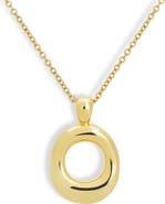 MOD + JO Blake Bubble Letter Pendant Necklace