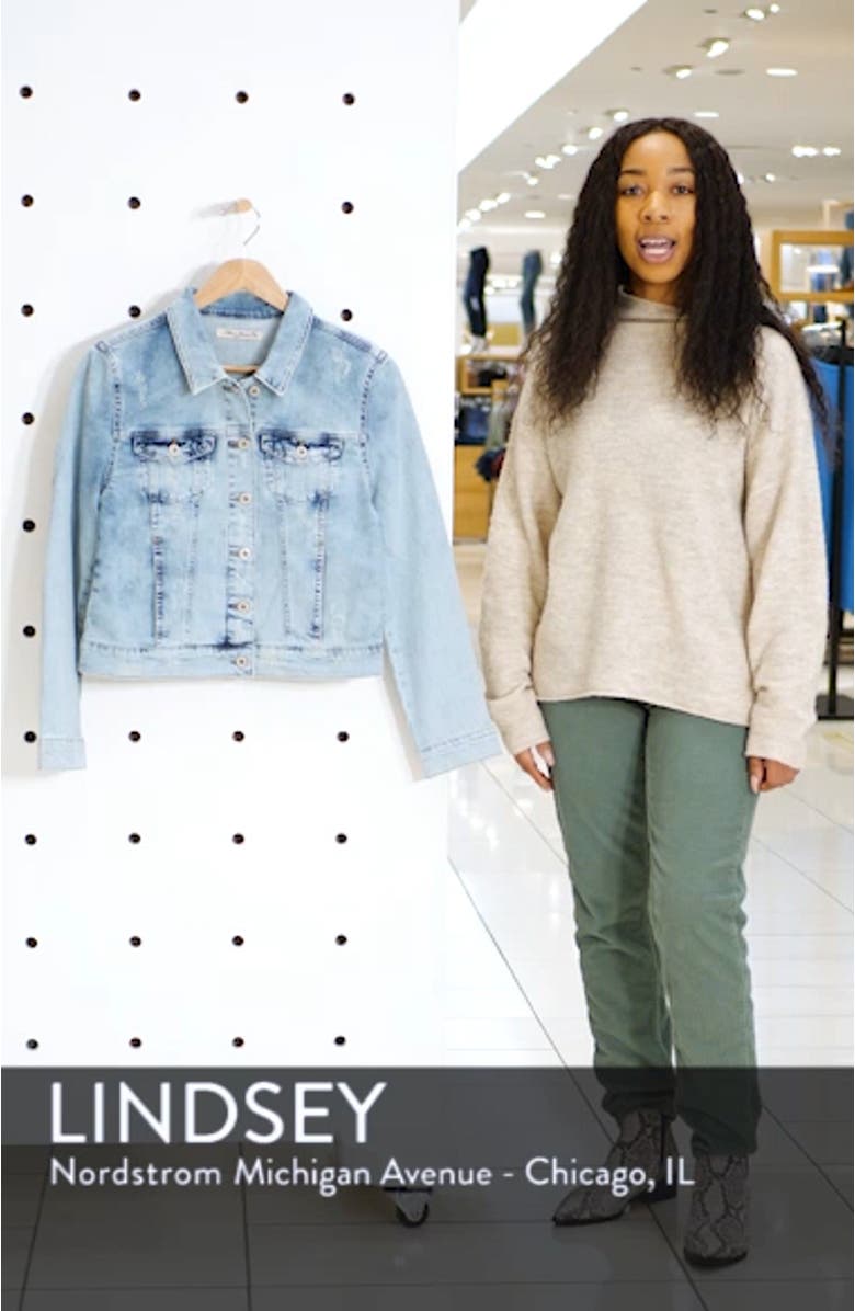 'Samantha' Denim Jacket, sales video thumbnail