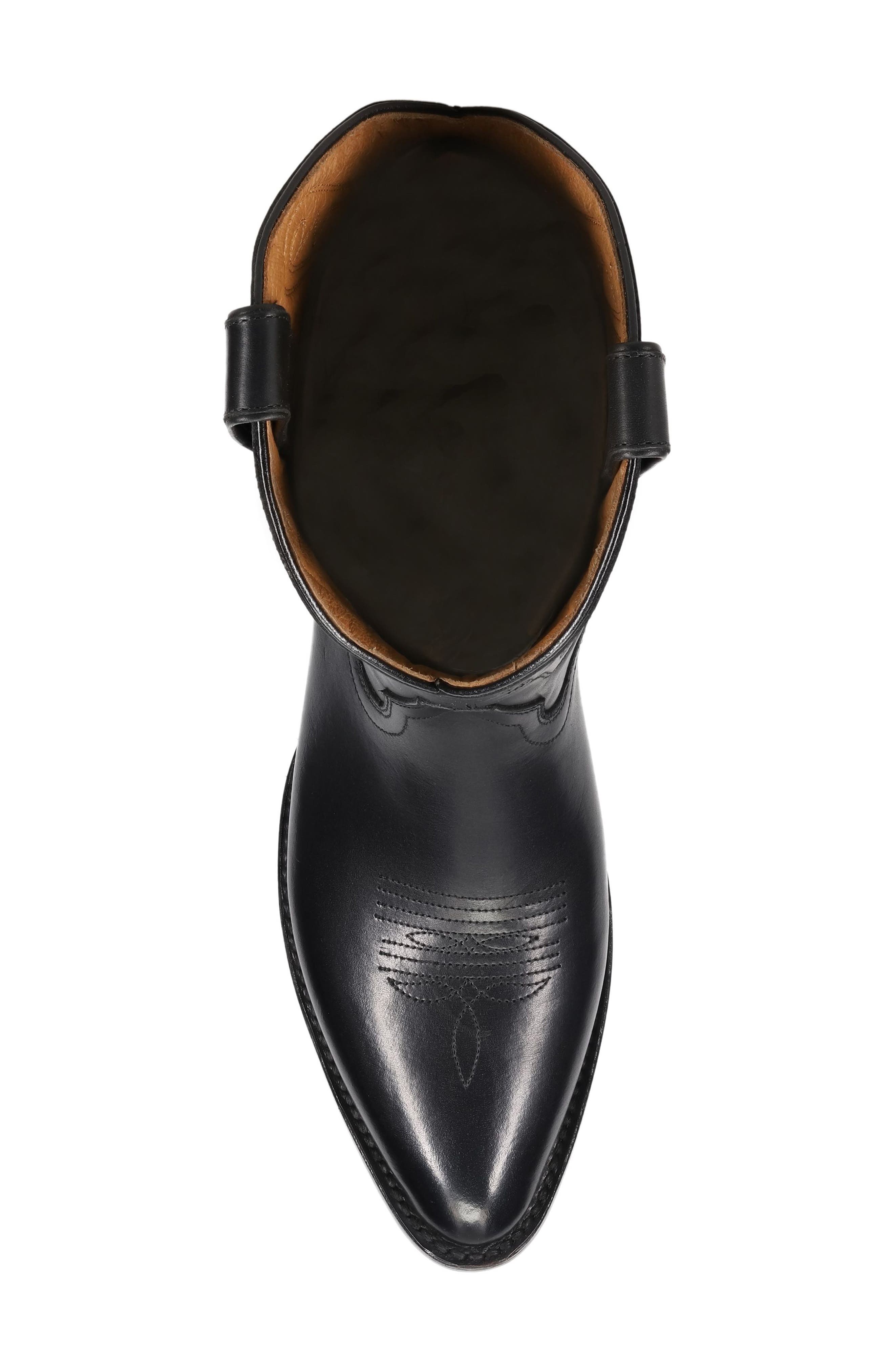 Frye Bruce Western Boot, Alternate, color, Black