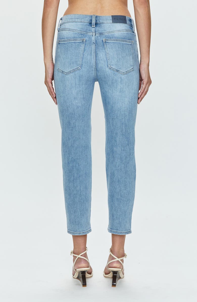 Pistola Monroe High Waist Crop Cigarette Jeans, Alternate, color, 
