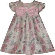 Iris & Ivy Bow Jacquard Trapeze Party Dress
