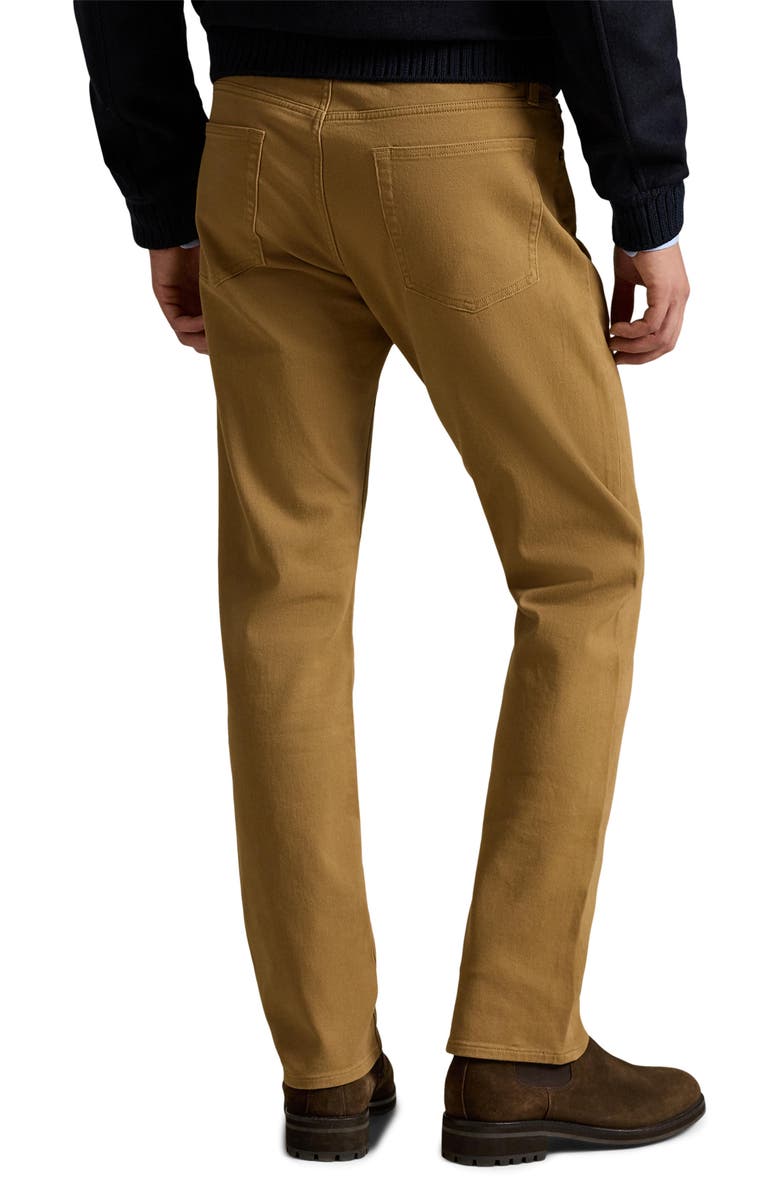 Polo Ralph Lauren Sullivan Slim Fit Cotton Stretch Twill 5-Pocket Pants, Alternate, color, Rustic Tan