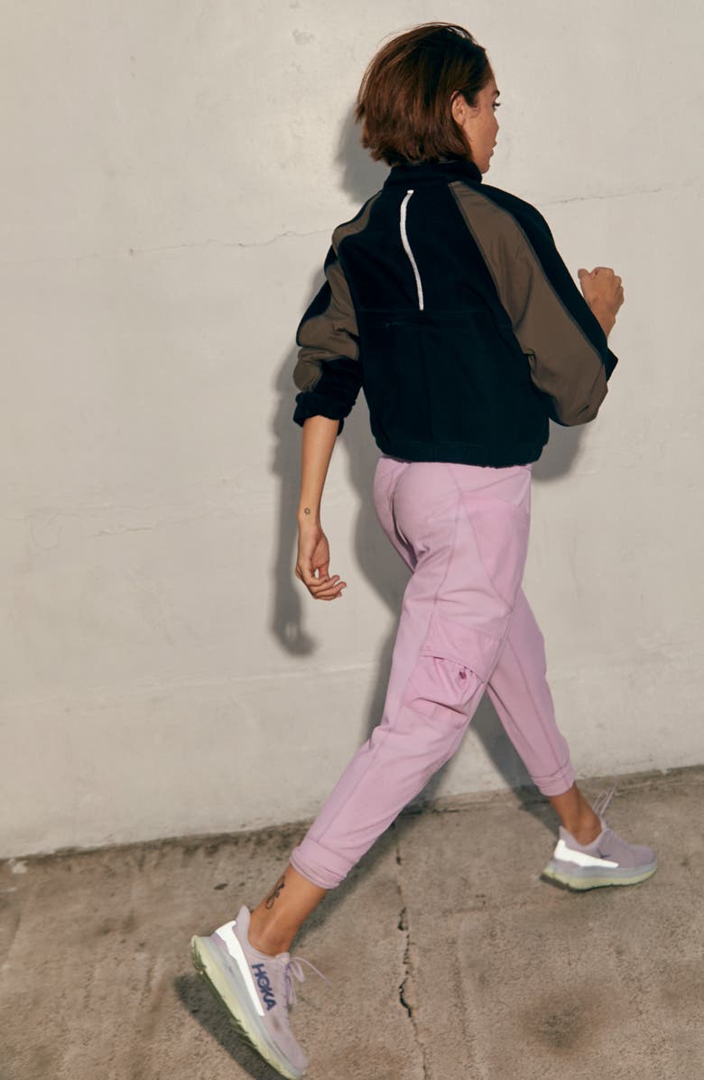 FP Movement by Free People So Fly Half Zip Crop Jacket, Alternate, color,