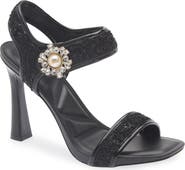 KARL LAGERFELD PARIS Comet Ankle Strap Sandal