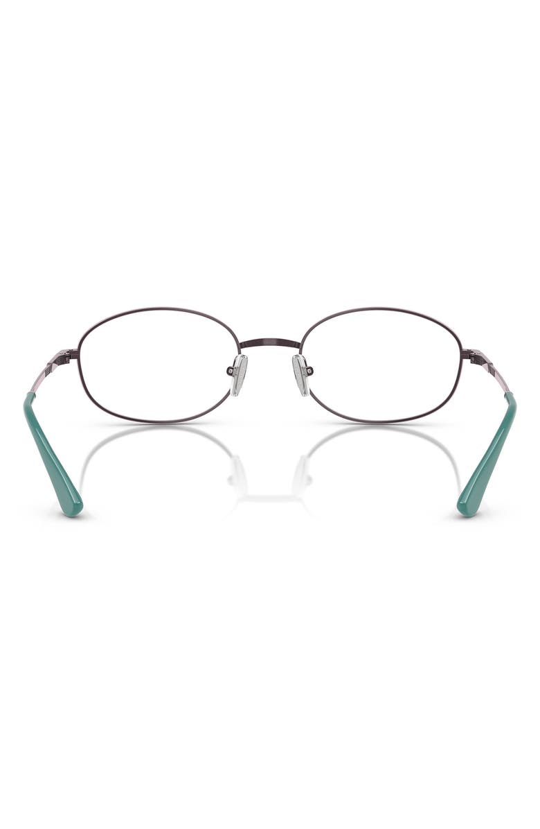 VOGUE 54mm Oval Optical Glasses, Alternate, color, Violet