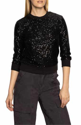 Sanctuary Relaxed Sparkle Knit Top